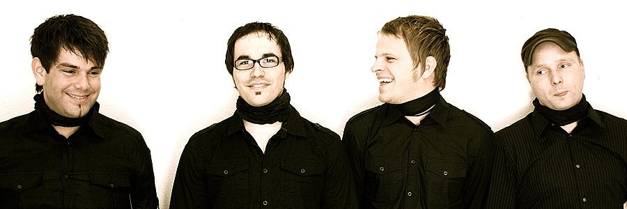 HEFT!G: Christoph von Bredow, Stefan Schr�der, Jan-Christoph Schr�der, Christoph Kugel (v.l.n.r.)
